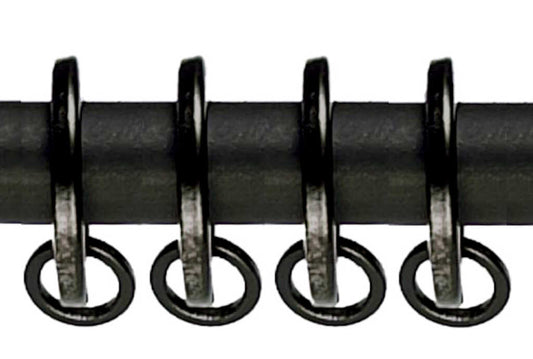 Artisan 12/16mm Classic Wrought Iron Rings (pack of 4)