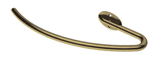 Swish Elements Hold Backs (pair) Antique Brass