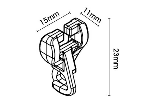 Swish Nylonglyde Gliders Pack of 10