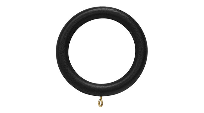 Woodline Wood Rings Black Pack of 4 for 50mm pole