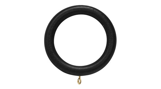 Woodline Wood Rings Black Pack of 4 for 50mm pole