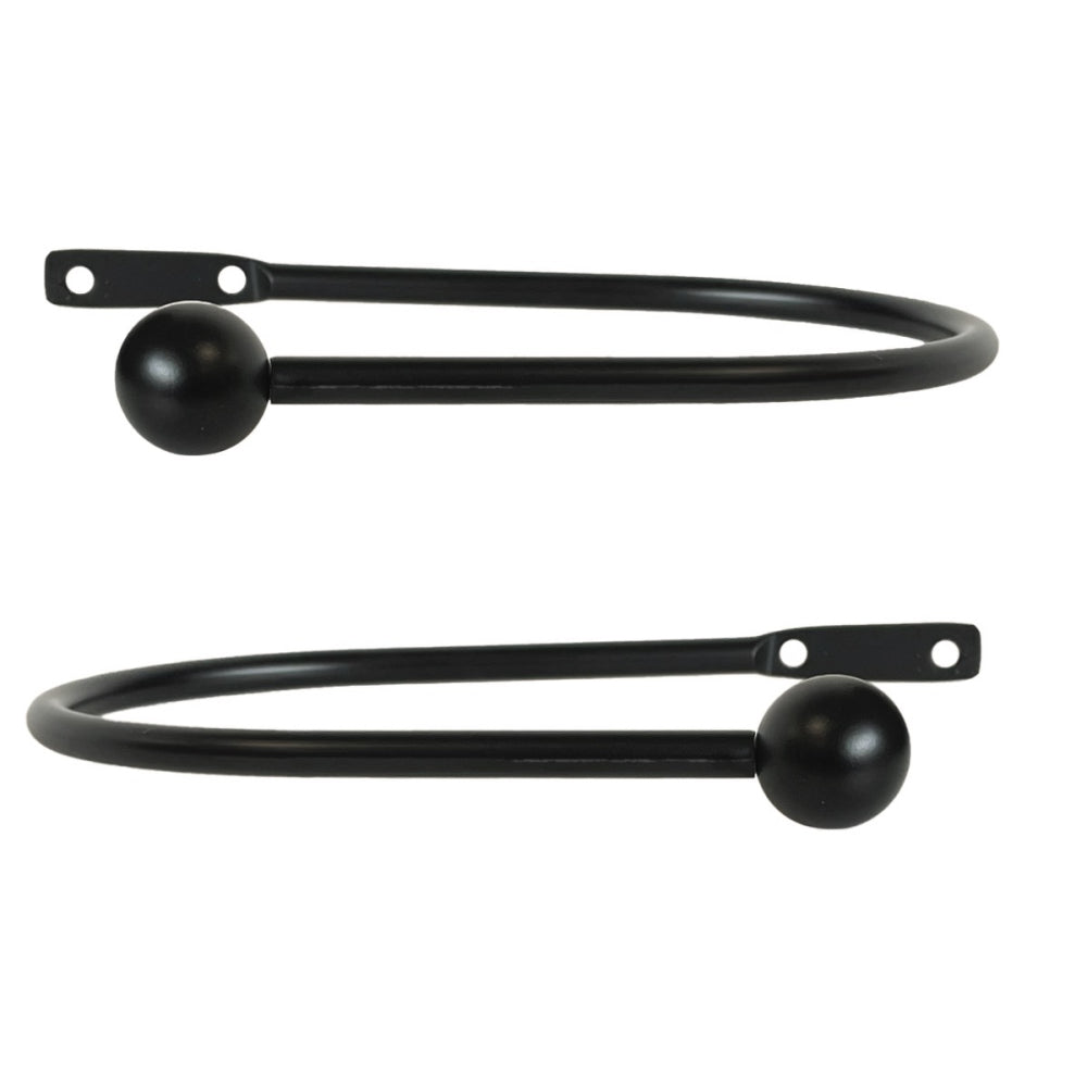 Jones Ball Hold Back Matt Black - Pair