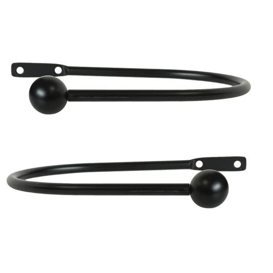 Jones Ball Hold Back Matt Black - Pair