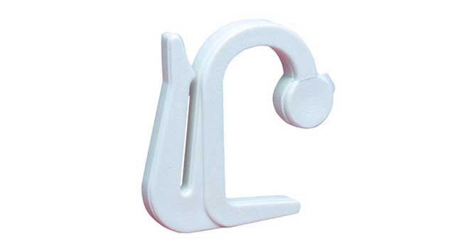 Swish Valance Hooks Pack of 10 for Lock Seam Rail